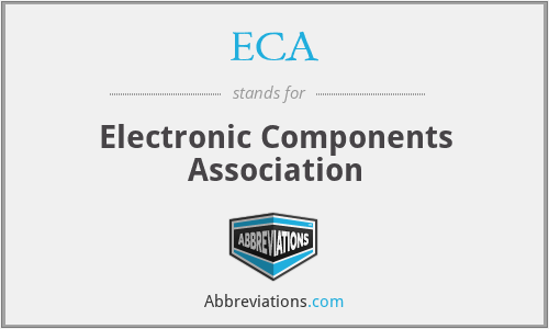 ECA - Electronic Components Association