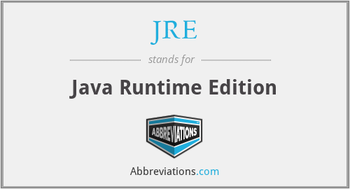 JRE - Java Runtime Edition