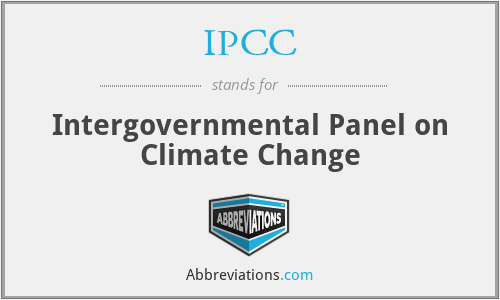IPCC - Intergovernmental Panel on Climate Change