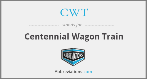 CWT - Centennial Wagon Train