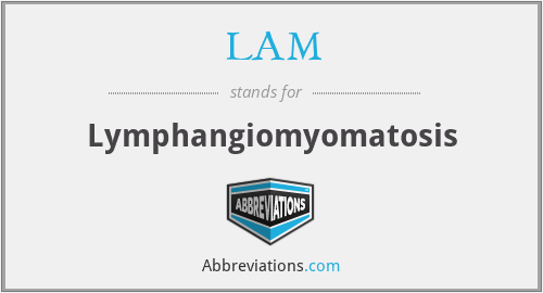 LAM - Lymphangiomyomatosis