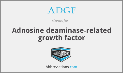 ADGF - Adnosine deaminase-related growth factor