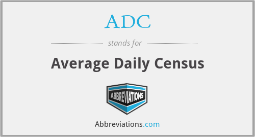 ADC - Average Daily Census