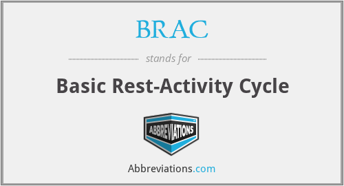 BRAC - Basic Rest-Activity Cycle
