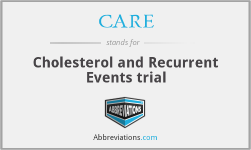 CARE - Cholesterol and Recurrent Events trial