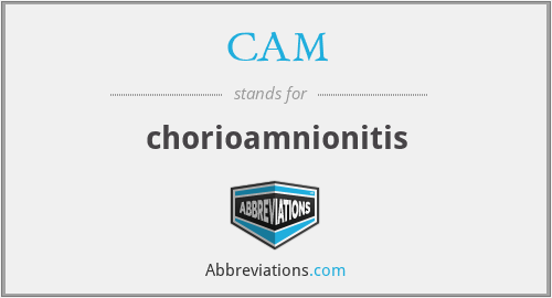 CAM - chorioamnionitis