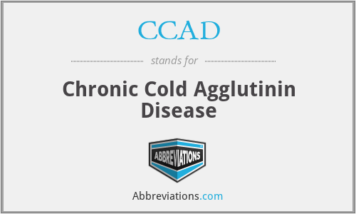CCAD - Chronic Cold Agglutinin Disease
