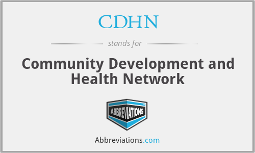 CDHN - Community Development and Health Network