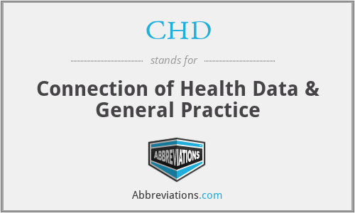 CHD - Connection of Health Data & General Practice