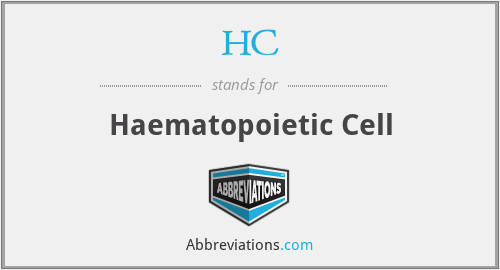 HC - Haematopoietic Cell