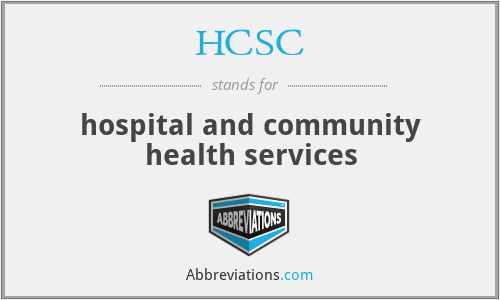 HCSC - hospital and community health services