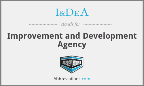 I&DeA - Improvement and Development Agency