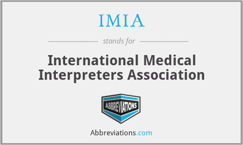 IMIA - International Medical Interpreters Association
