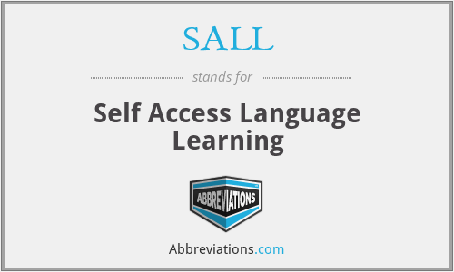SALL - Self Access Language Learning