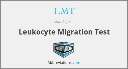 LMT - Leukocyte Migration Test