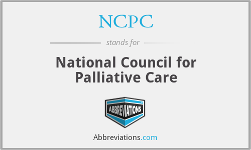 NCPC - National Council for Palliative Care