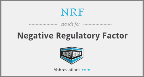 NRF - Negative Regulatory Factor