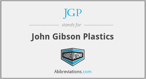 JGP - John Gibson Plastics