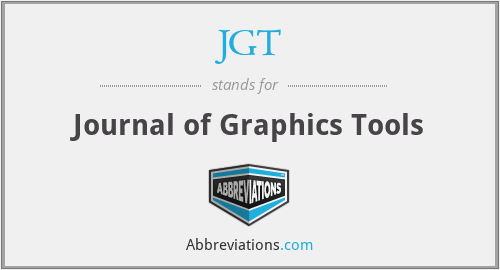 JGT - Journal of Graphics Tools