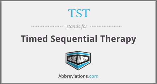 TST - Timed Sequential Therapy