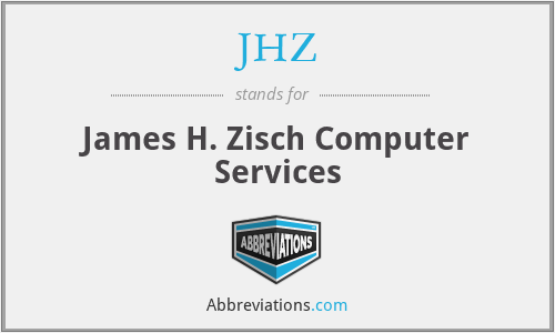 JHZ - James H. Zisch Computer Services