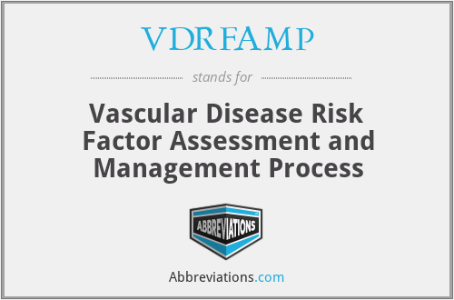 VDRFAMP - Vascular Disease Risk Factor Assessment and Management Process
