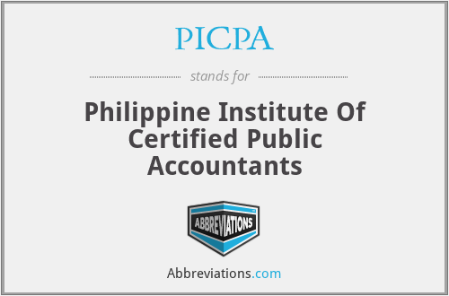 PICPA - Philippine Institute Of Certified Public Accountants