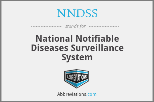 NNDSS - National Notifiable Diseases Surveillance System