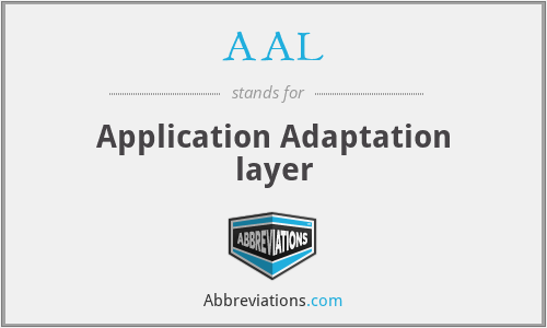 AAL - Application Adaptation layer