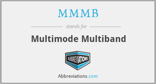 MMMB - Multimode Multiband