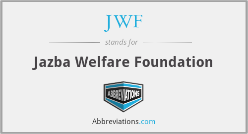 JWF - Jazba Welfare Foundation