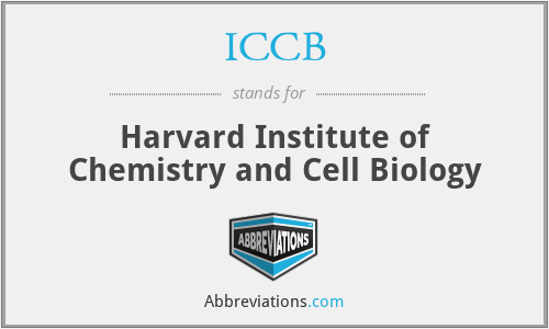 ICCB - Harvard Institute of Chemistry and Cell Biology