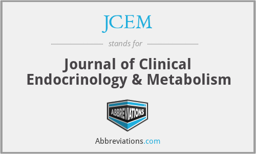 JCEM - Journal of Clinical Endocrinology & Metabolism