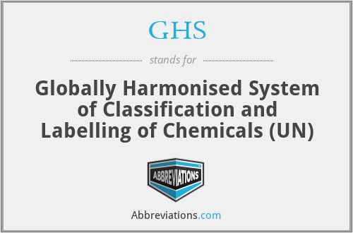 GHS - Globally Harmonised System of Classification and Labelling of Chemicals (UN)