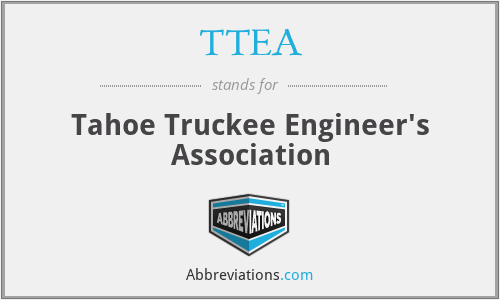 TTEA - Tahoe Truckee Engineer's Association
