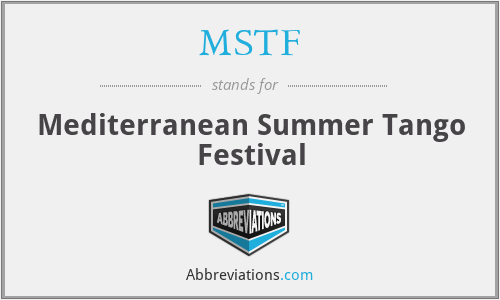 MSTF - Mediterranean Summer Tango Festival