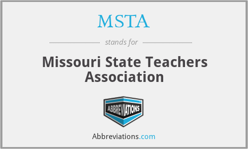 MSTA - Missouri State Teachers Association