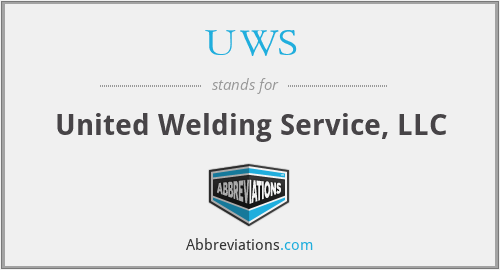 UWS - United Welding Service, LLC