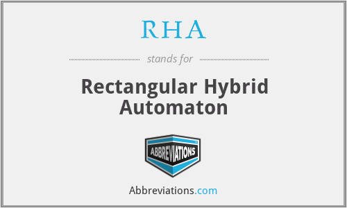 RHA - Rectangular Hybrid Automaton
