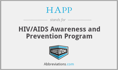 HAPP - HIV/AIDS Awareness and Prevention Program