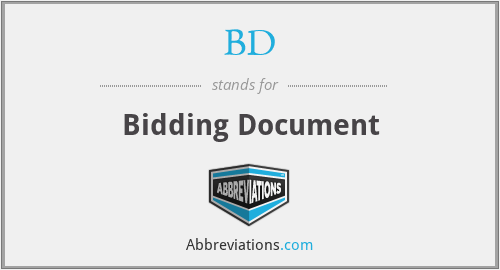 BD - Bidding Document