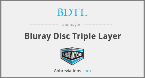 BDTL - Bluray Disc Triple Layer