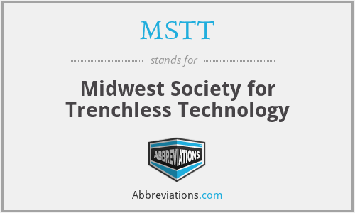 MSTT - Midwest Society for Trenchless Technology