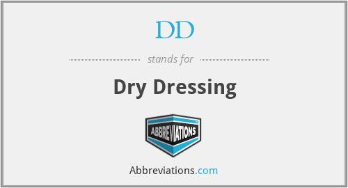DD - Dry Dressing