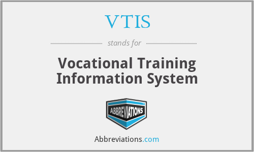 VTIS - Vocational Training Information System