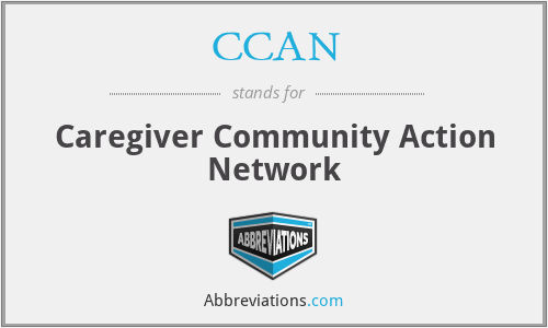 CCAN - Caregiver Community Action Network