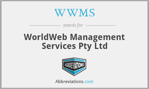 WWMS - WorldWeb Management Services Pty Ltd
