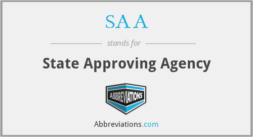 SAA - State Approving Agency
