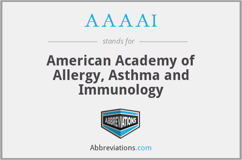 AAAAI - American Academy of Allergy, Asthma and Immunology