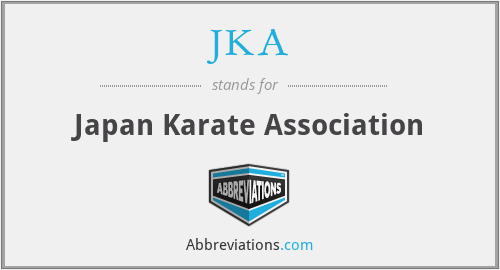 JKA - Japan Karate Association